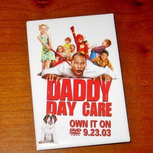 Vintage Daddy Day Care Promo Badge Advertising 2003 DVD Video Release